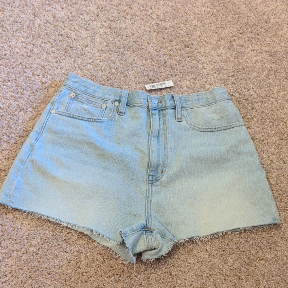Madewell The Mom Jean Short Short Size 29